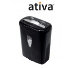 Office DEPOT: Destructeur de documents Ativa AT-8X Coupe croisée 15.5 L à 79€ au lieu de 94,80€