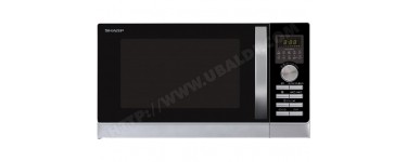 Ubaldi: Micro ondes Combiné Sharp R843INW à 155€