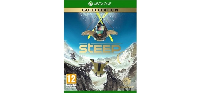 Ubisoft Store: Jeu XBOX One - Steep : Gold Edition, à 29,99€ au lieu de 69,99€