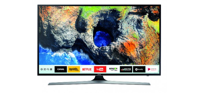 Auchan: Téléviseur LED UHD - SAMSUNG UE50MU6125, à 499€ au lieu de 599€