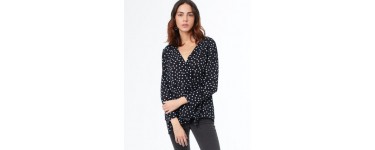 Etam: Simone - Blouse à pois à 27,99€ au lieu de 39,99€