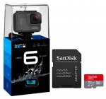 eBay: Caméra GoPro Hero 6 Ultra HD Black + carte micro SD 32 Go + adaptateur à 329€