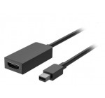 Microsoft: Adapteur Mini DisplayPort vers HDMI 2.0 - MICROSOFT pour Surface, à 31,99€ au lieu de 39,99€
