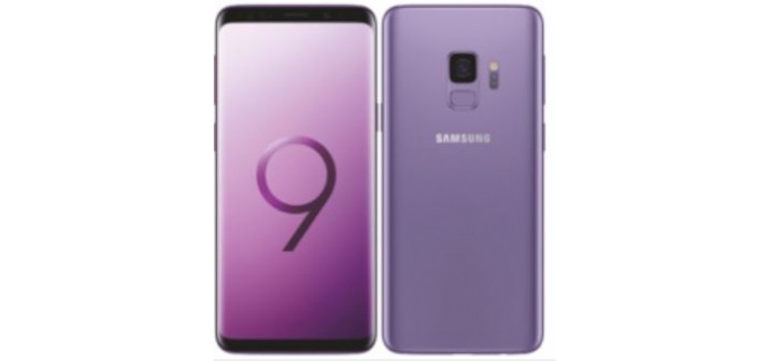 Rue du Commerce: Smartphone - SAMSUNG Galaxy S9 Ultra Violet, à 699€ au lieu de 849€
