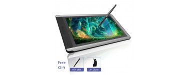 Amazon: La tablette graphique à écran HUION KAMVAS GT-156HD à 423,04 € au lieu de 553 €