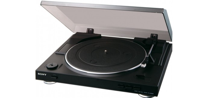 Son-Vidéo: Platine vinyle usb Sony PS-LX300USB noir à 149€ au lieu de 199€