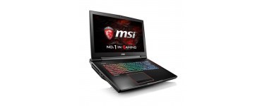 Cdiscount: MSI PC Portable Gamer GT73VR 6RE Titan SLI 4K 073FR - 17"3 à 3369,99€ au lieu de 3999€