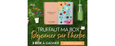 Truffaut: 3 box Truffaut "ma box" Déjeuner sur l'herbe à gagner