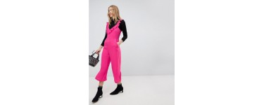 ASOS: Combinaison jupe culotte avec bretelles à volants New Look au prix de 14,49€ au lieu de 32,99€