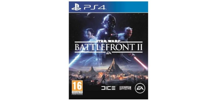 Maxi Toys: Jeu PS4 - Star Wars Battlefront II, à 34,98€ au lieu de 69,99€