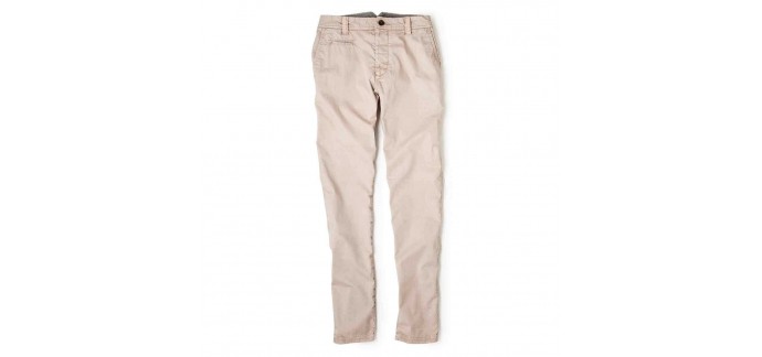 Oxbow: Pantalon Ranco - beige à 42€ au lieu de 60€