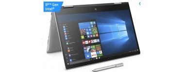 Hewlett-Packard (HP): Ordinateur ultra portable HP ENVY x360 15-bp105nf tactile à 1299€ au lieu de 1499€