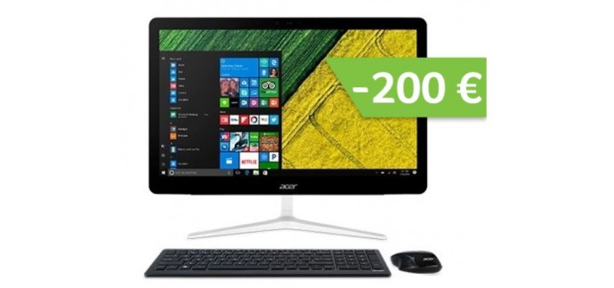 Acer: PC de Bureau Tout en un - ACER Aspire Z24-880, à 799€ au lieu de 999€