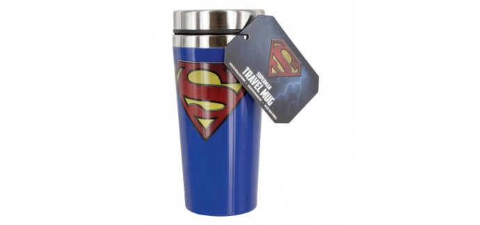 Super Insolite: Mug de Voyage Superman au prix de 12,90€ au lieu de 14,90€
