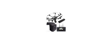 Auchan: Drone Typhoon H Yuneec Pro RTF (Sac + 2 Batteries + Wizard) à 999€ au lieu de 1299€