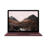 Microsoft: PC Portable - MICROSOFT Surface Laptop 128 Go Bordeaux, à 919,2€ au lieu de 1149€