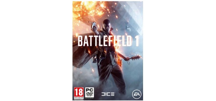 CDKeys: Jeu PC - Battlefield 1, à 14,79€ au lieu de 56,99€