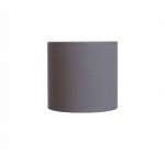 Alinéa: Abat-jour cylindrique en tissu gris H15cm à 7,68€ au lieu de 12,80€
