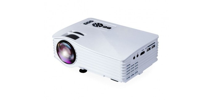 Amazon: Vidéoprojecteur Deeplee DP36 blanc à 54,99€ au lieu de 151,99€