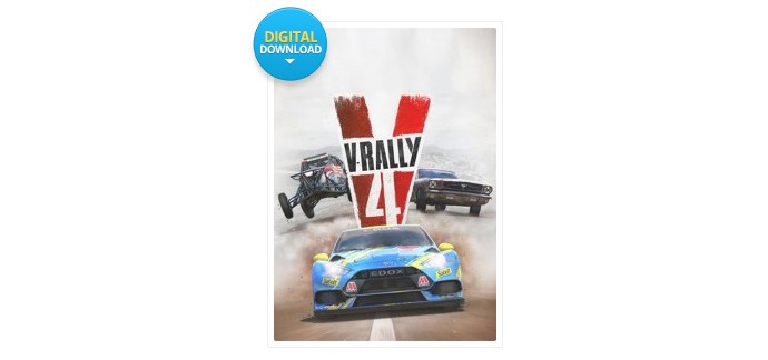 CDKeys: Jeu PC V-Rally 4 à 39,89€ au lieu de 56,99€