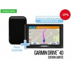 Auchan: GPS Garmin Drive 40 SE LM + housse + ZDD à vie à 109,99€ au lieu de 149,99€