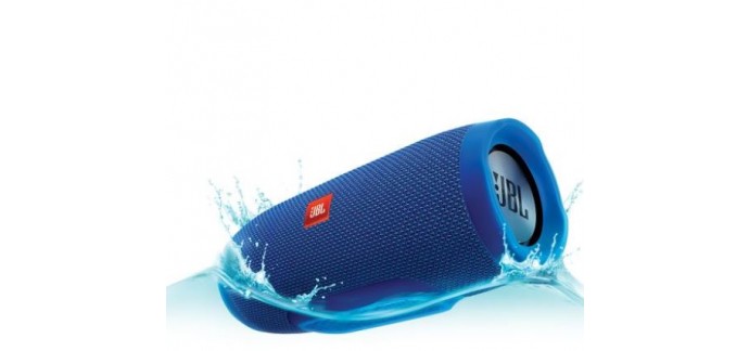 JBL: Enceinte Bluetooth Portable - JBL Charge 3 Blue-Z, à 100€ au lieu de 199€