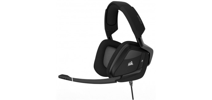 TopAchat: Casque micro-gamer - CORSAIR VOID Pro Carbon, à 84,92€ au lieu de 99,9€