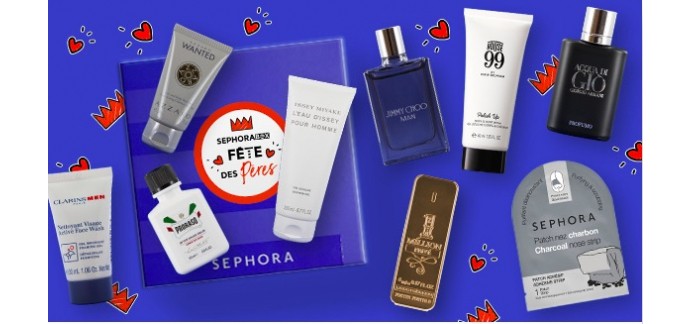 Sephora: 9 mini produits offerts à partir de 80€ d'achat 