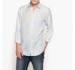 La Redoute: Chemise regular en lin à 27,99€ au lieu de 39,99€