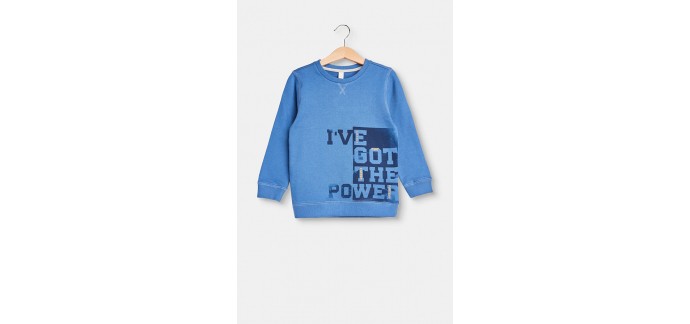 Esprit: Sweat-shirt décontracté à slogan imprimé à 14,99€ au lieu de 25,99€