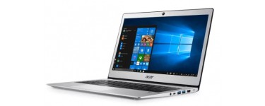 Microsoft: Ordinateur portable Acer Swift 1 SF113-31-P5TS à 369,99€ au lieu de 499,99€