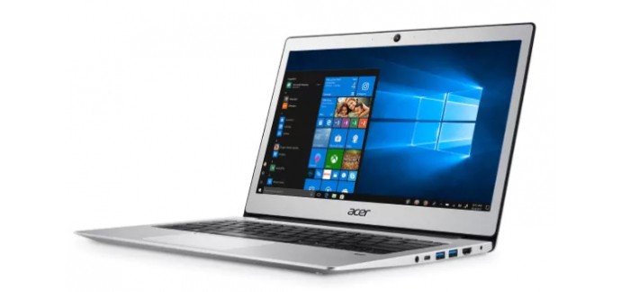 Microsoft: Ordinateur portable Acer Swift 1 SF113-31-P5TS à 369,99€ au lieu de 499,99€