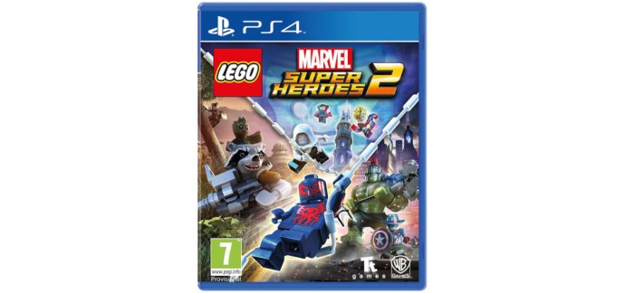 Zavvi: Jeu Lego Marvel Super Heroes 2 sur PS4 à 9,90€