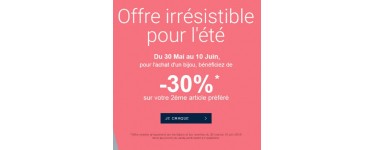 Agatha: 30% de réduction sur votre deuxième article préféré pour l'achat d'un bijou