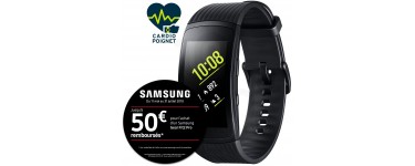 i-Run: Jusqu’à 50€ remboursés pour l’achat d’un Samsung Gear Fit2 Pro