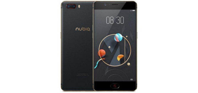 Banggood: Smartphone - NUBIA M2 Global Room, à 136,93€ au lieu de 171,17€