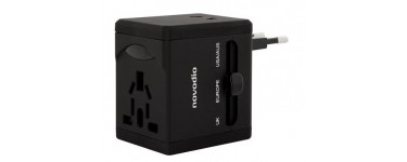 MacWay: Chargeur de Voyage - NOVODIO Universal Travel Adapter, à 9,99€ au lieu de 14,99€