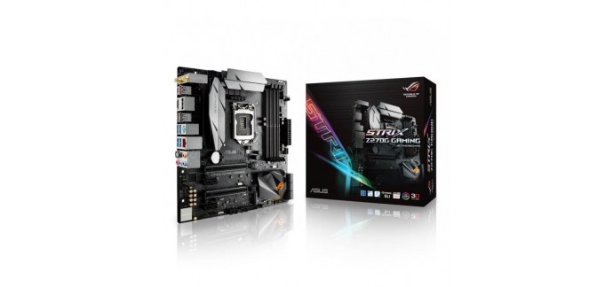 Cdiscount: Carte mère Asus Strix Z270G Gaming à 154,99€ au lieu de 242€