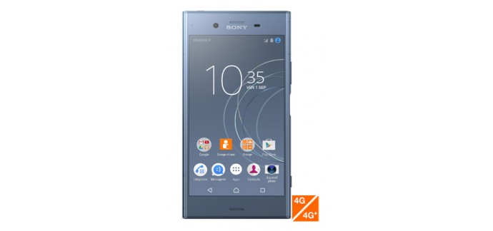 Sosh: Smartphone Sony Xperia XZ1 bleu gris à 499€ au lieu de 549€
