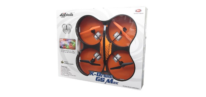 King Jouet: Drone Télécommandé Superstar X-Drone GS Max à 79,99€ au lieu 99,99€