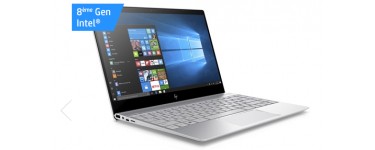 Hewlett-Packard (HP): Ordinateurs portables HP Envy 13-ad101nf Argent naturel à 1189€ au lieu de 1399€