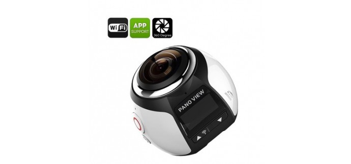 MacWay: Caméra 360 Degrés Yonis Y-cse57 4K Connectée Android Ios à 151,49€ au lieu de 215,99€