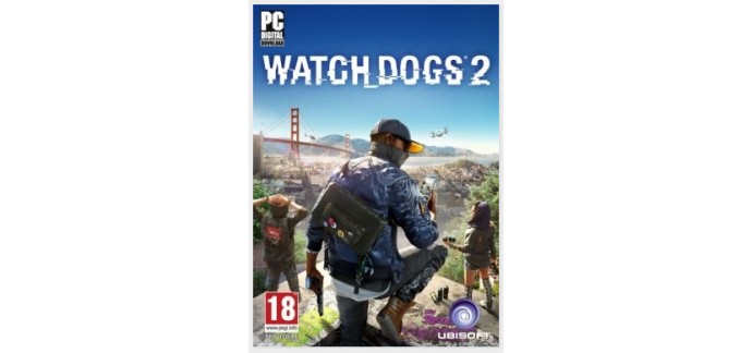 Ubisoft Store: Jeu PC Watch Dogs 2 à 19,80€ au lieu de 59,99€