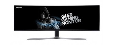 Samsung: Ecran Gaming - SAMSUNG QLED Gaming Monitor C49HG90DMUXEN, à 1000€ au lieu de 1249€ [via ODR]