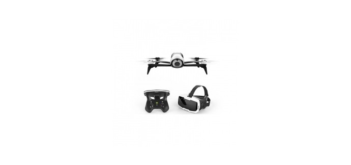 eGlobal Central: Drone FPV Kit Parrot Bebop 2 et Casque Cockpitglasses - Blanc à 467,99€ au lieu de 669,99€