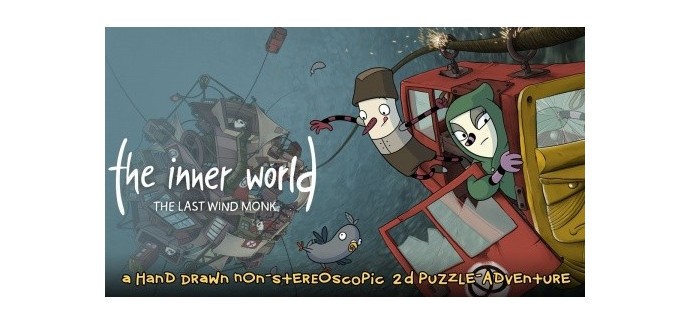 CDKeys: Jeu PC The Inner World - The Last Wind Monk à 9,09€ au lieu de 34,19€