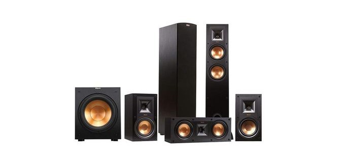 Iacono: Packs Home Cinéma - KLIPSCH R-26F System 5.1 Noir, à 11790€ au lieu de 1375€