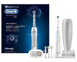 Amazon: Brosse à dents électrique Oral-B Smart Series White 6000 par Braun à 89,99€