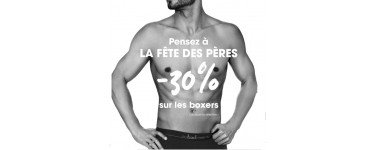 Aubade: 30% de remise sur tous les boxers homme