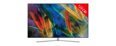 Ubaldi: Téléviseur  Samsung QLED 4K 123 cm QE49 Q7F 2017 à 1389€ au lieu de 2190€